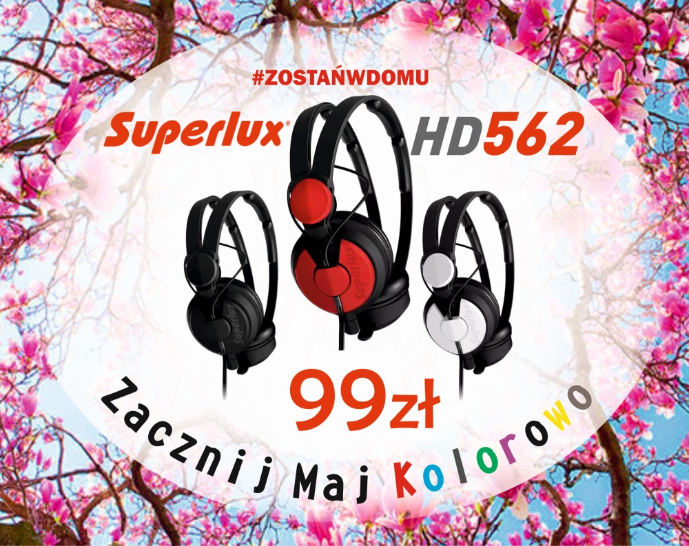 Superlux HD562 - Nowości - Arcade Audio